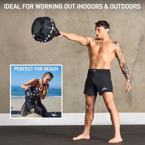 Kettlebell Sandbag - Heavy Duty Adjustable Weight for Cross Training & Strength Training U132796