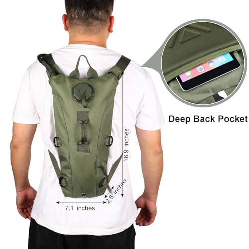 Hydration Pack Backpack with 3L Bladder for Hiking I67928