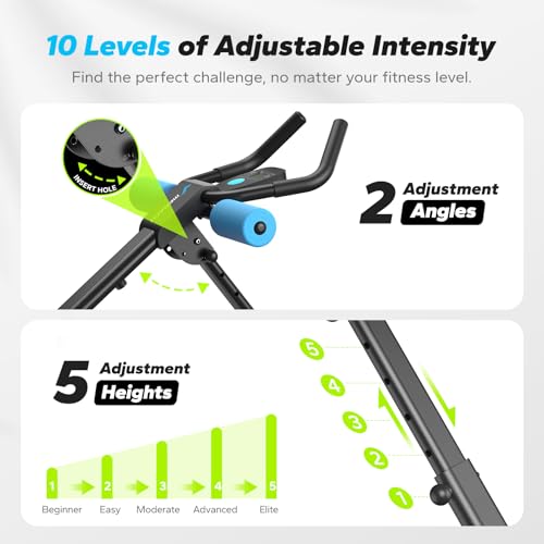 MERACH Ab Machine, Adjustable Ab Trainer for Home Gym O439978