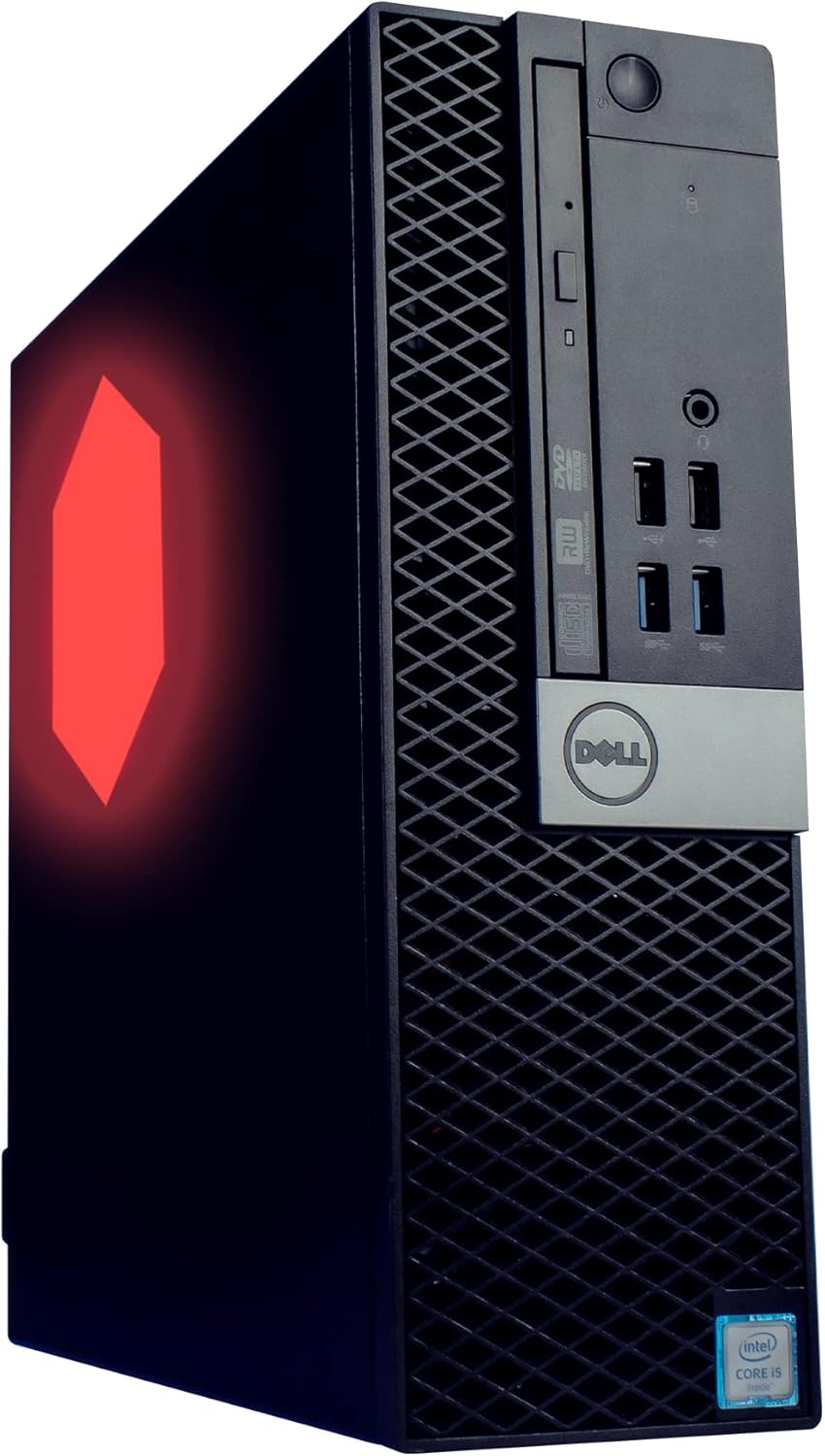 Dell Prebuilt RGB Gaming Desktop PC, Core i5, GT 1030, 16GB RAM, 500GB SSD, Windows 10 Pro X3528