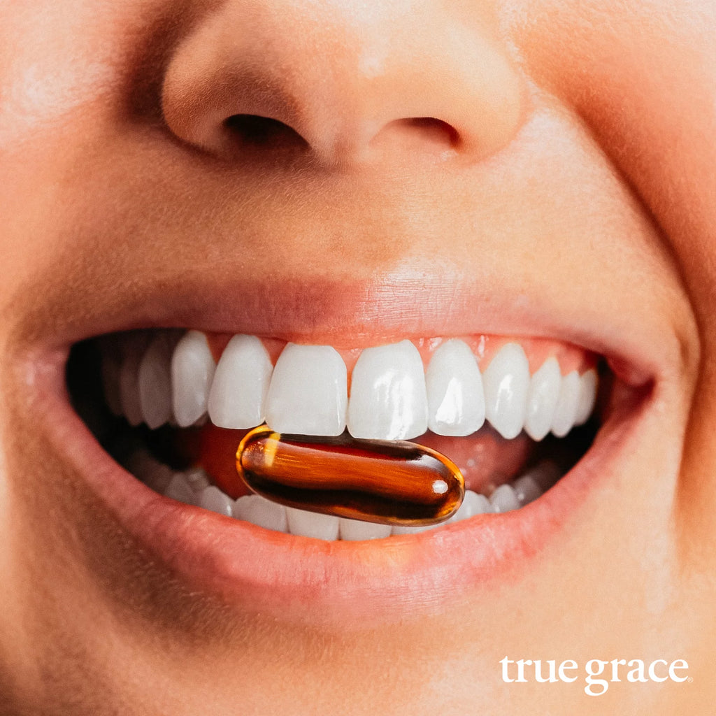 True Grace Omega-3 Fish Oil 2000 mg Supplement EPA + DHA - 120 Softgels E3413