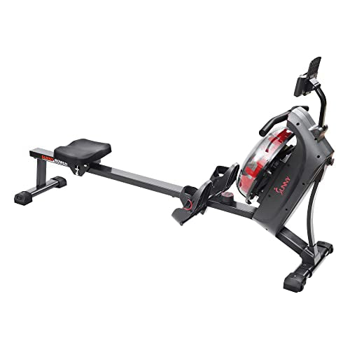 Sunny Health & Fitness Elite Water Rowing Machine T4389