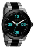 Nixon Corporal SS A346. 100m Water Resistant XL Men’s Watch (48mm Watch Face. 24mm Stainless Steel Band)