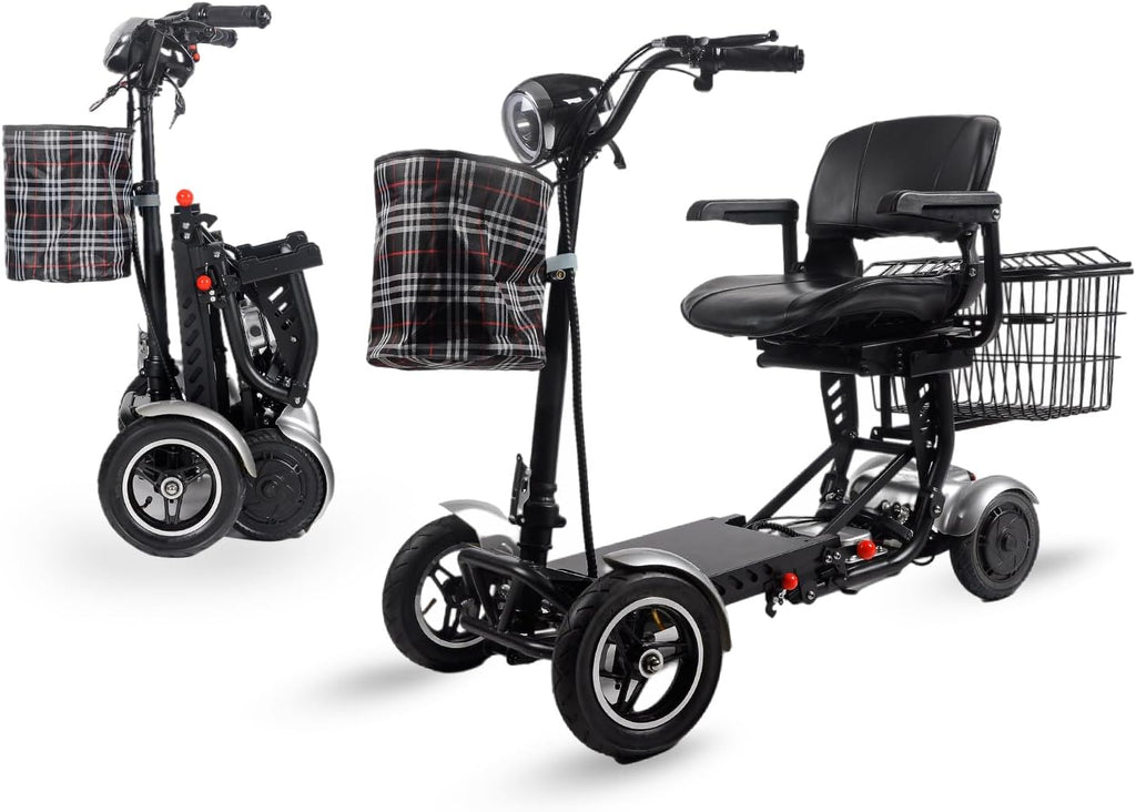 Rubicon FX3 - All Terrain 4 Wheel Mobility Scooter - 25 Mile Long Range - 300lbs Capacity - Folding - Extreme - Sport Motorized Scooter for Seniors (Model1)