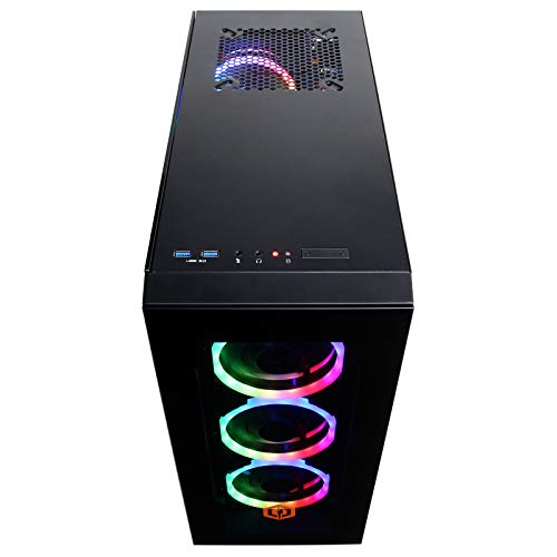 CYBERRPOWERPC Gamer Xtreme VR Gaming PC, Intel Core i5, RTX 3060, 16GB DDR4, 500GB SSD, Black Q6578
