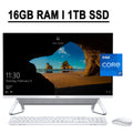 Dell Inspiron 27 7000 7700 All-In-One Desktop Computer 27" FHD Touchscreen 11th Gen Intel 4-Core i7-1165G7 16GB RAM 1TB SSD USB-C HDMI WiFi6 MaxxAudio Pop-up Webcam Win10