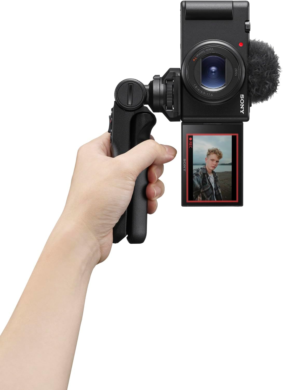 Sony ZV-1 II Vlog Camera 4K 20.1MP Black with ACCVC1 Kit L8247