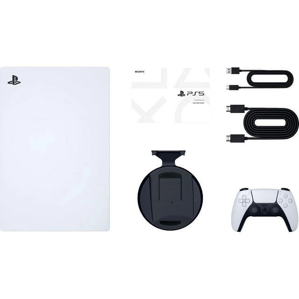PS5 Video Game Console Disc Edition - Horizon Forbidden West Bundle with Cefesfy Stand and Cooling Station F245