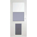 LARSON Pet Door XL 81-in White High-view Wood Core Storm Door - Pet Supplies online store