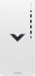 HP 2022 Newest Victus 15L Gaming Premium Desktop | Intel Core i5-12400 | NVIDIA GeForce GTX 1660 | Windows 11 | White | with Mouse Pad Bundle (White, 8GB RAM | 256GB SSD)