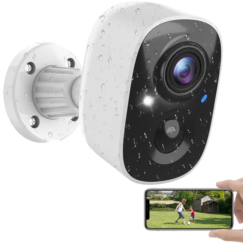 Solar Security Camera Wireless Outdoor, 2K Cameras for Home Security Outside with AI Motion Detection, Color Night Vision, Two-Way Talk, IP66 Weatherproof, 2.4GHz Wi-Fi, Cloud/SD Storage