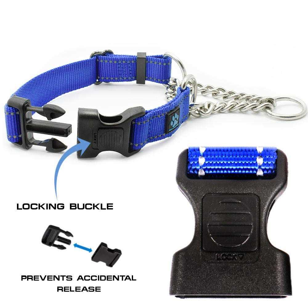 Max and Neo Stainless Steel Chain Martingale Collar U931299