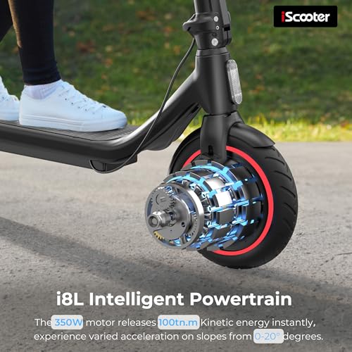 iScooter Electric Scooter for Adults, Long Range Commuting with Cruise Control F733591