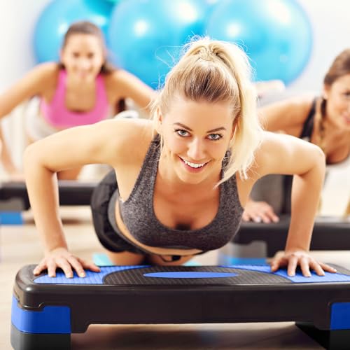 BalanceFrom Aerobic Step Platform Exercise Stepper for Home Gym Cardio & Balance Training B6436