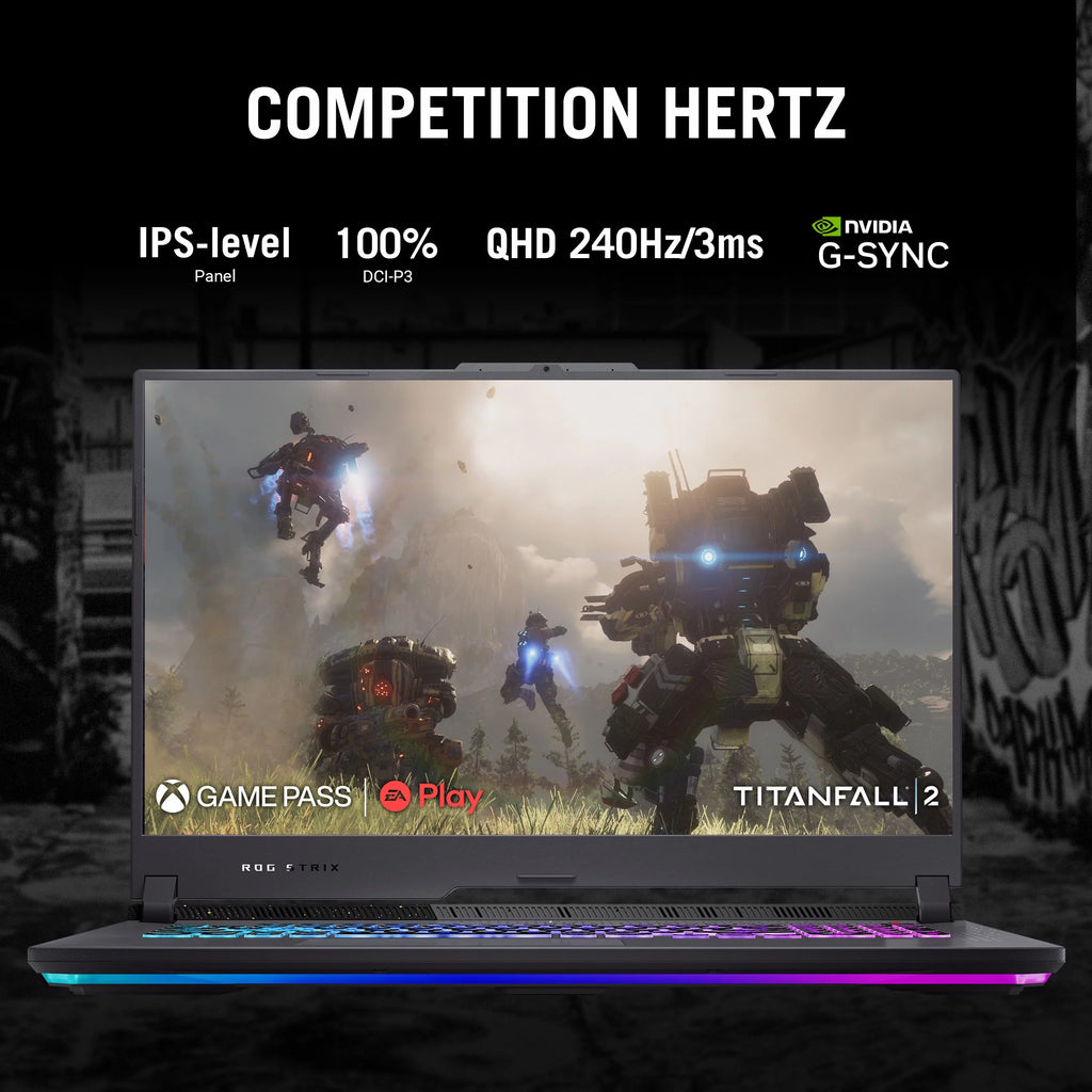 ASUS ROG Strix G17 (2023) 17.3” QHD 240Hz Gaming Laptop, Ryzen 9, RTX 4060, 16GB RAM, 1TB SSD D25416