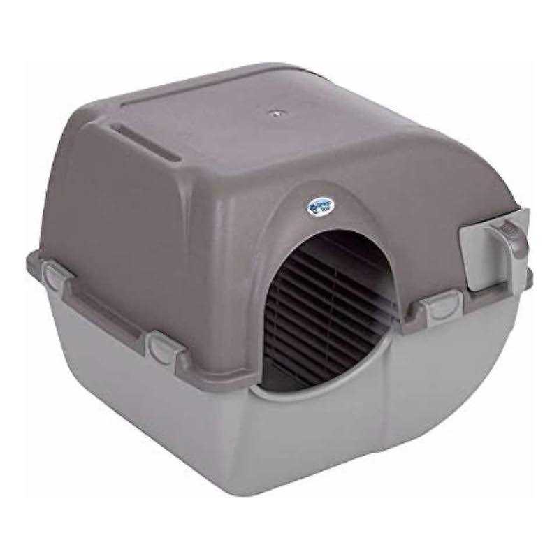 Omega Paw Easy Fill Roll n Clean Self Cleaning Cat Litter Box Q4800