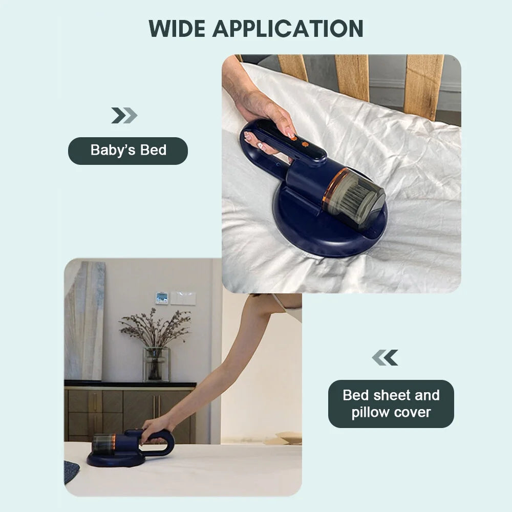 Mattress Vacuum Cleaner with HEPA Filtration and UV Lamp G2446