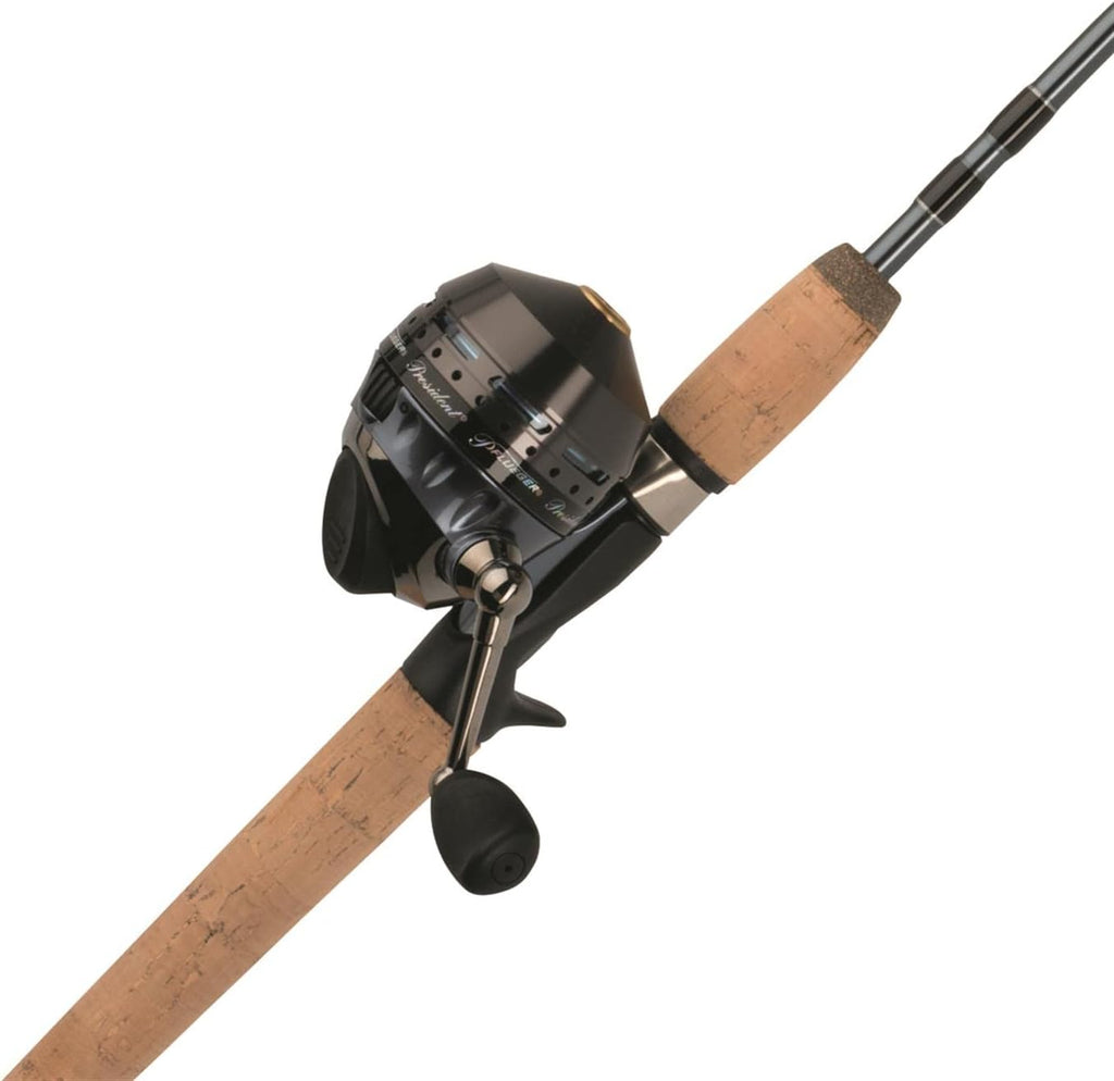 Pflueger PRESSC-606L2CBO President Spincast Combo Fishing Reel Rod