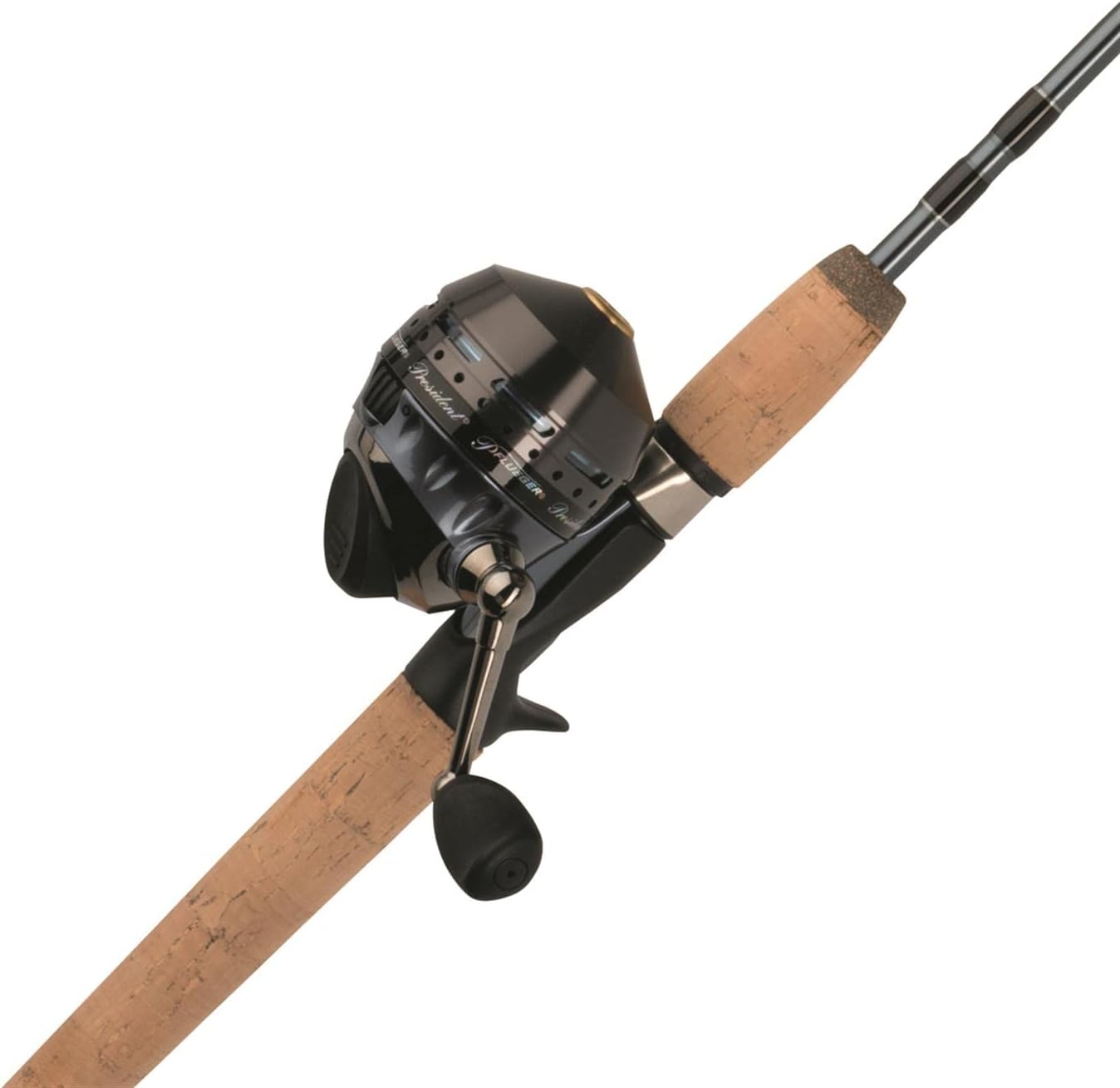 Pflueger PRESSC-606L2CBO President Spincast Combo Fishing Reel Rod