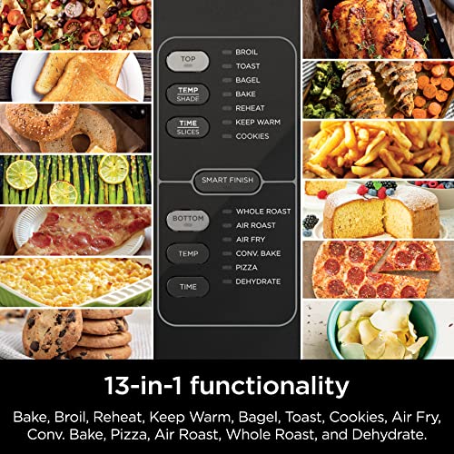 Ninja DCT451 12-in-1 Smart Double Oven with FlexDoor, Stainless Steel P340
