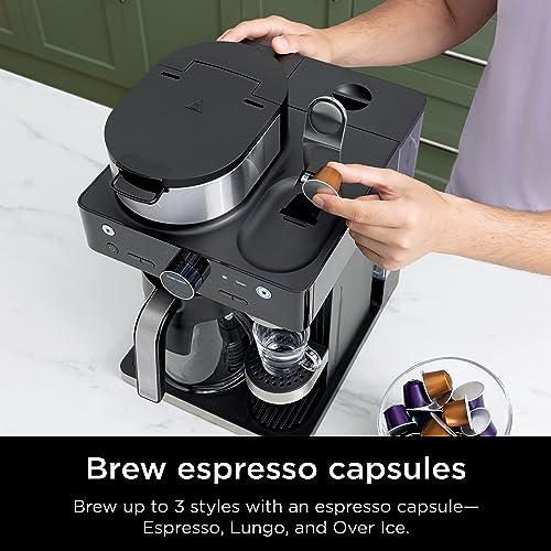 Ninja Espresso & Coffee Maker & Barista System, Black, CFN601 B20532