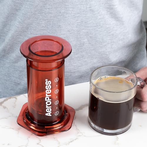 AeroPress Original Coffee Press – 3-in-1 Portable Coffee Maker for Travel C406
