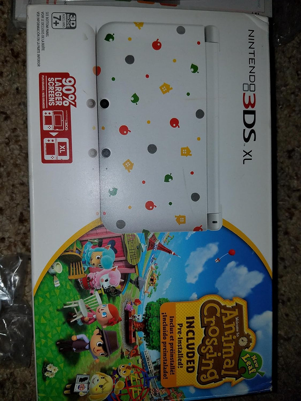 Nintendo 3DS XL Handheld Console with Animal Crossing Pre-Installed H93967