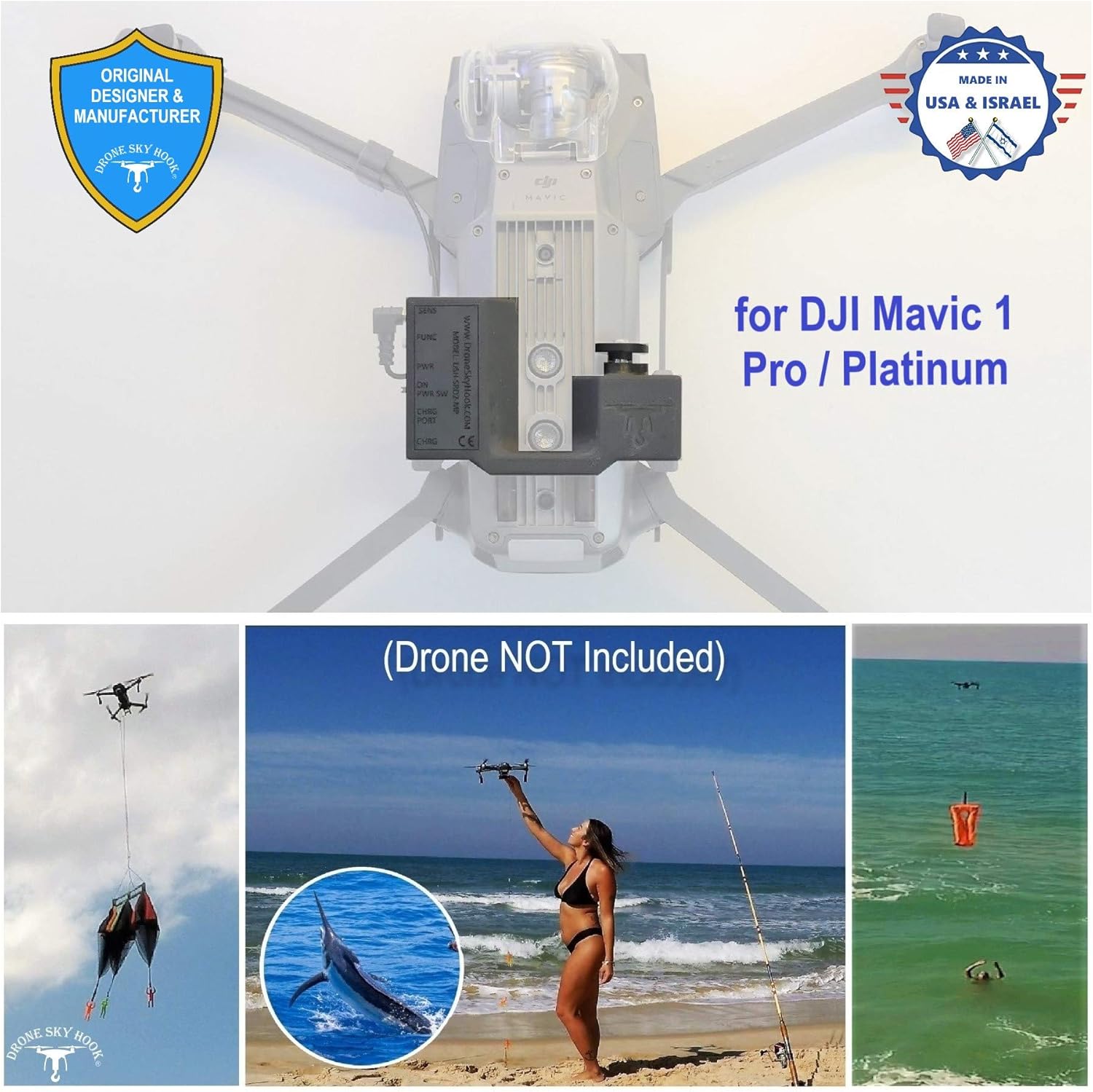 DRONE SKY HOOK Release and Drop Device for DJI Mavic 1 Pro/Platinum F4759