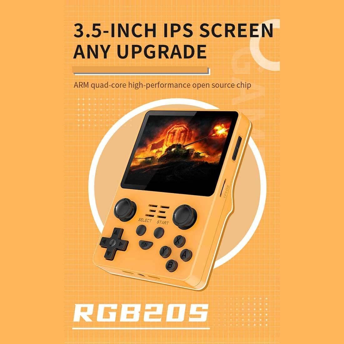 Powkiddy RGB20S Handheld Retro Game Console 64GB Blue M571550