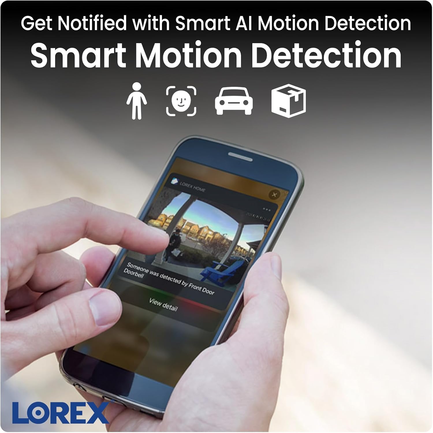 Lorex Fusion 4K 12-Channel 2TB DVR with 2 WiFi 6 Cameras A4303