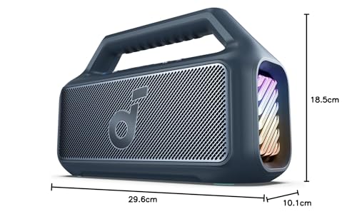 soundcore Boom 2 By Anker Outdoor Speaker, 80W, IPX7 Waterproof T558