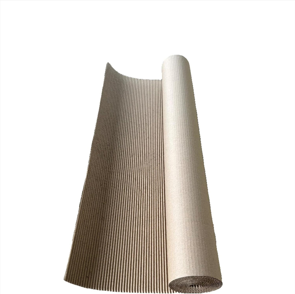 12 ft x 36" Single-face Corrugated B Flute Cardboard Roll W34279