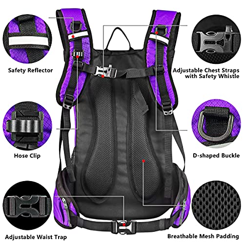 Hydration Backpack with 2L Insulated Water Bladder for Running, Cycling, Hiking S9543