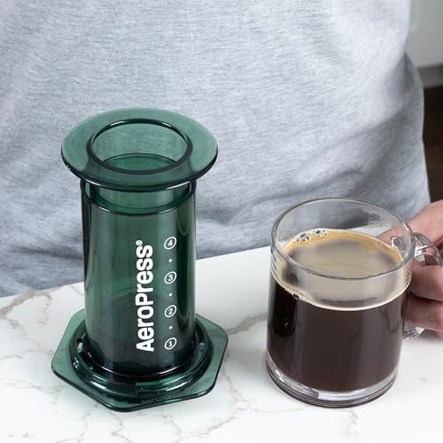 AeroPress Original Coffee Press – 3-in-1 Portable Coffee Maker for Travel C406