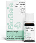 BioGaia Prodentis Drops | Dental Probiotics | for Teeth & Gums | Promotes Good Oral & Gut Health | Oral Probiotic Drops | 25 Day Supply | 1-Pack