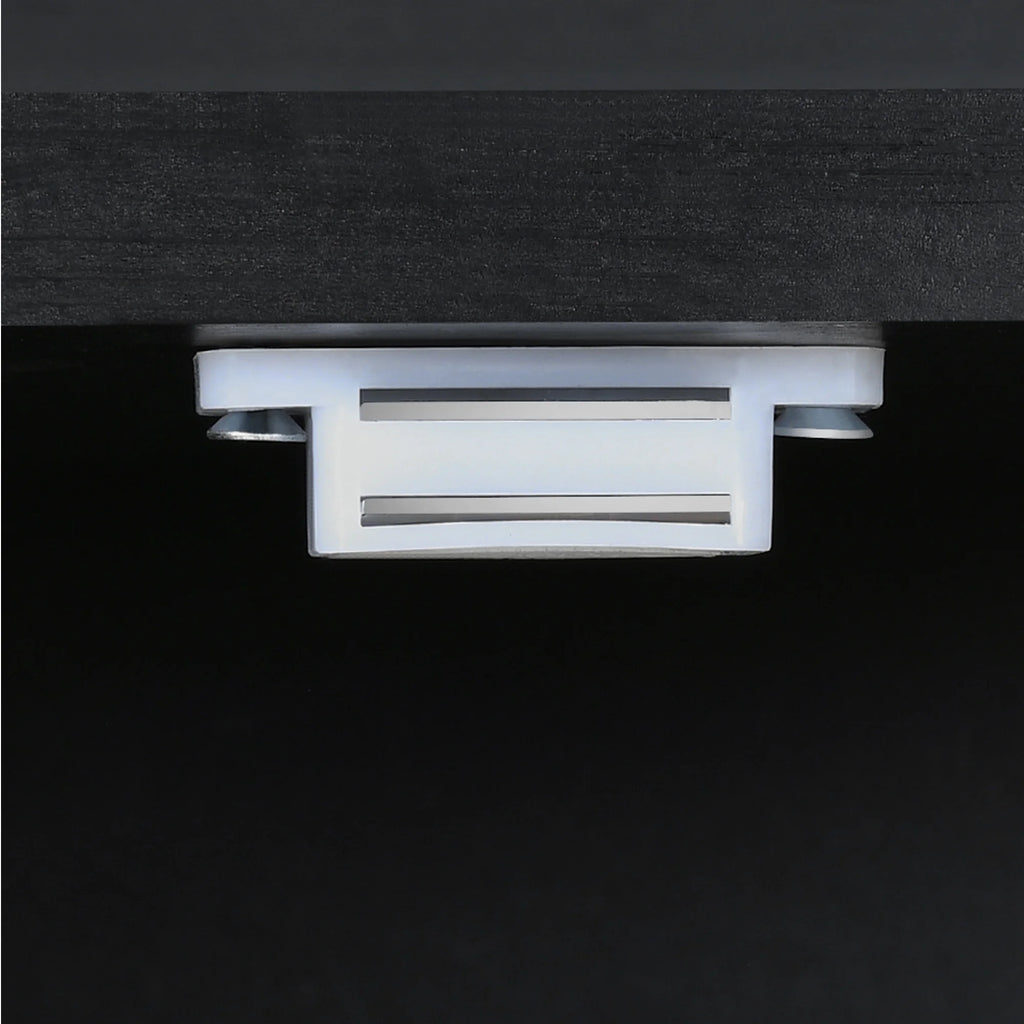 DWVO Over The Toilet Storage Cabinet with Adjustable Shelf, Black Z336