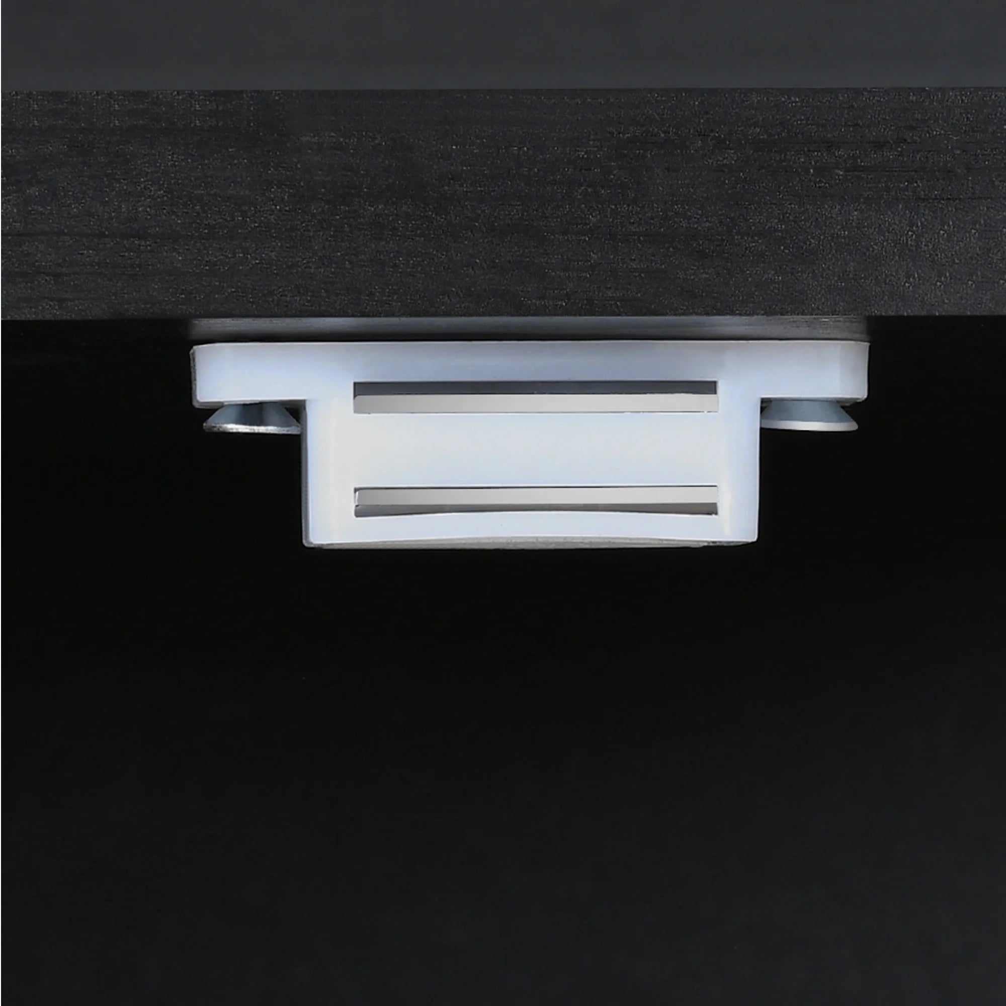 DWVO Over The Toilet Storage Cabinet with Adjustable Shelf, Black Z336