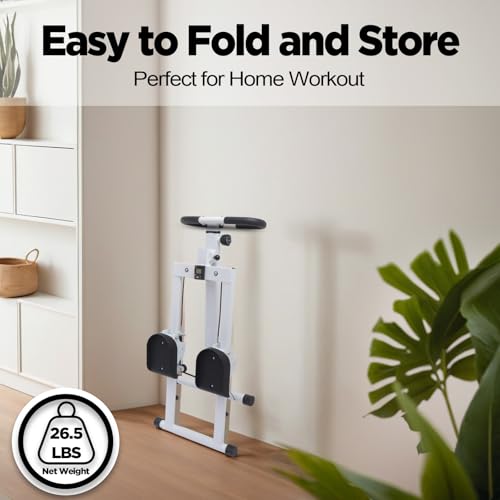 Adjustable Height Stair Stepper Climber with Ergonomic Handlebars T2019