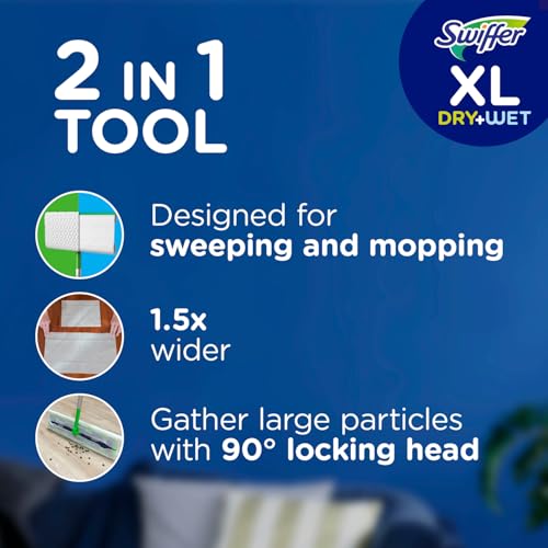 Swiffer Sweeper XL 2-in-1 Dry + Wet Floor Mopping Kit M150596