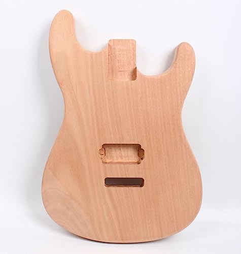 Mahogany Electric Guitar Body Blank Unfinished DIY ST Replacement S838