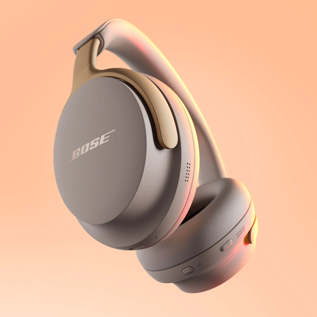Bose QuietComfort Ultra Wireless Noise Cancelling Headphones, Sandstone G319411