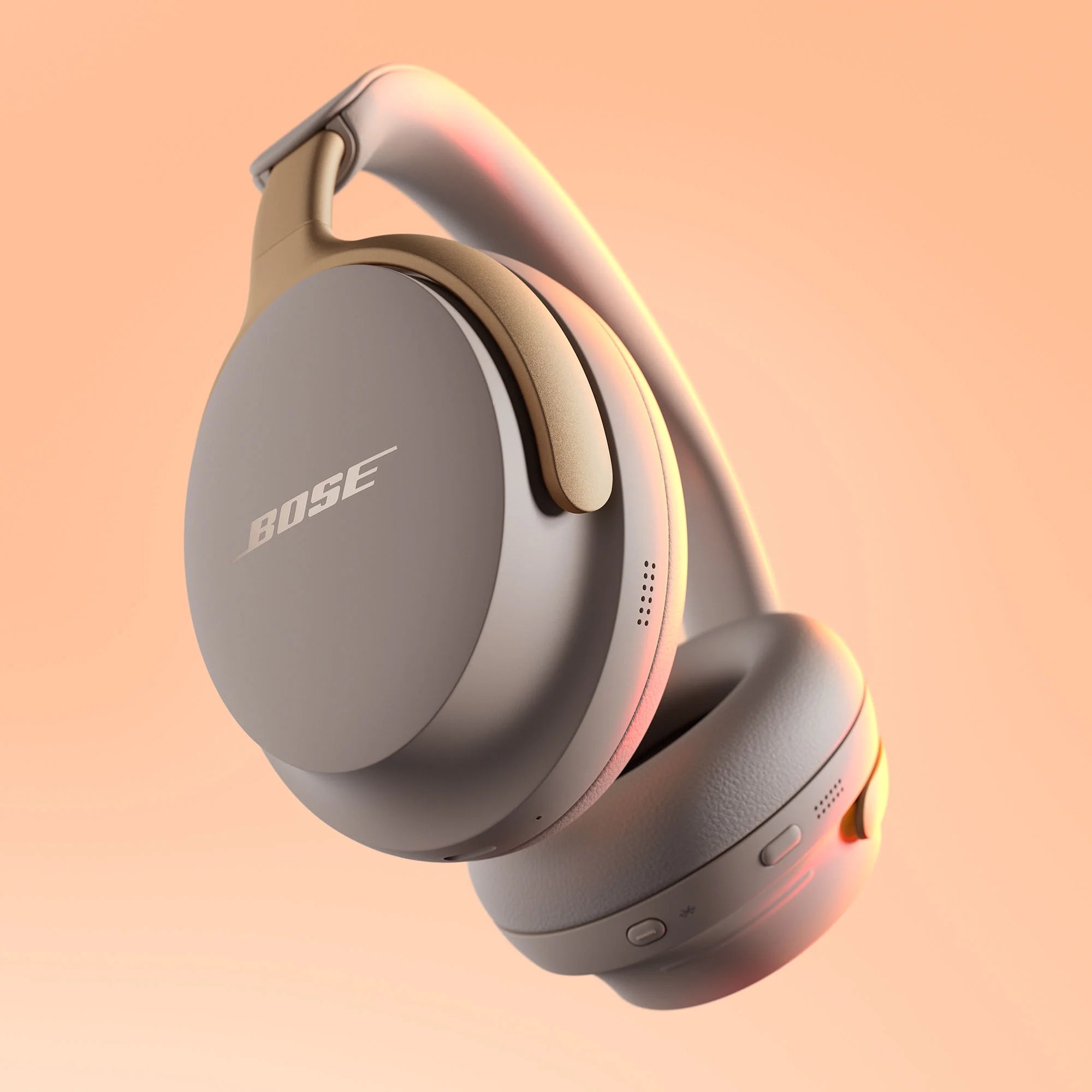 Bose QuietComfort Ultra Wireless Noise Cancelling Headphones, Sandstone G319411