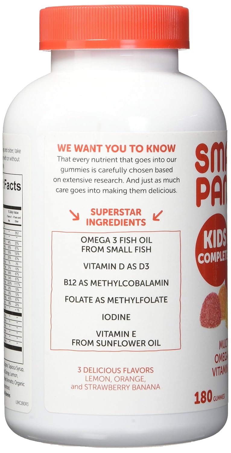 Smarty Pants Kids Complete Multi-Vitamin Gummies, 180 Count D82065