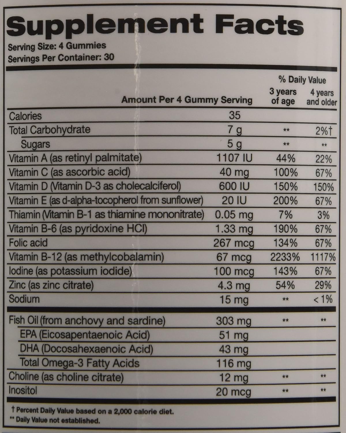 SmartyPants Kids Complete Multivitamins Gummies 120 Count B79488
