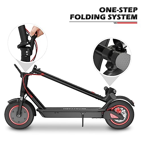 MoNiBloom E-Scooter Electric Folding Scooter with LED Display and Bluetooth APP E53743