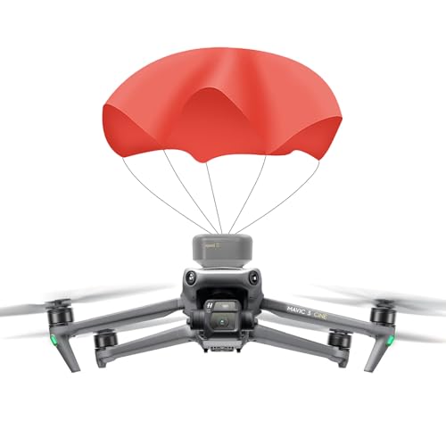 Manti 3 Plus UAV Flight Safety Guard, 2024 Upgraded Big Auto Umbrella, Drone Parachute for DJI Mavic 3/Mavic 3 Classic/Mavic 3 Cine/Mavic 3 Pro/Mavic 3E/Mavic 3T/Air 3/Air 2/Air2s/Mavic Pro/Mavic 2,