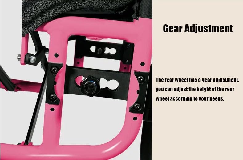 Self Propelled Folding Aluminium Wheelchair with Swing Leg Rest D29522