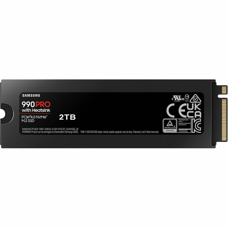 Samsung 990 PRO SSD NVMe M.2 PCIe Gen4 Internal Solid State Drive M85356