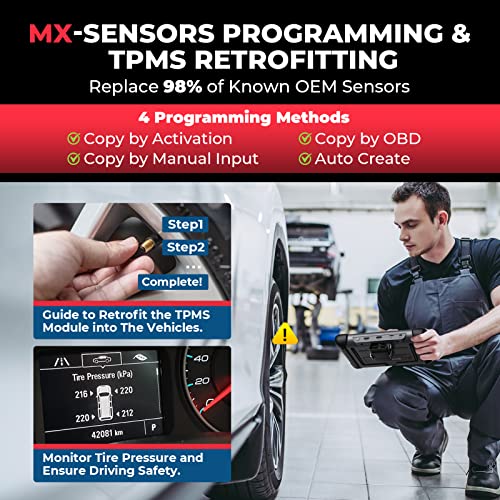 Autel MaxiCOM MK808S-TS TPMS Check and Relearn Tool Z829
