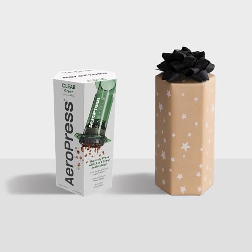 AeroPress Original Coffee Press – 3-in-1 Portable Coffee Maker for Travel C406
